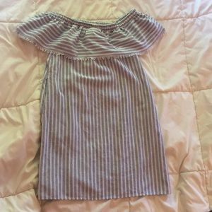 Off the shoulder summer dress